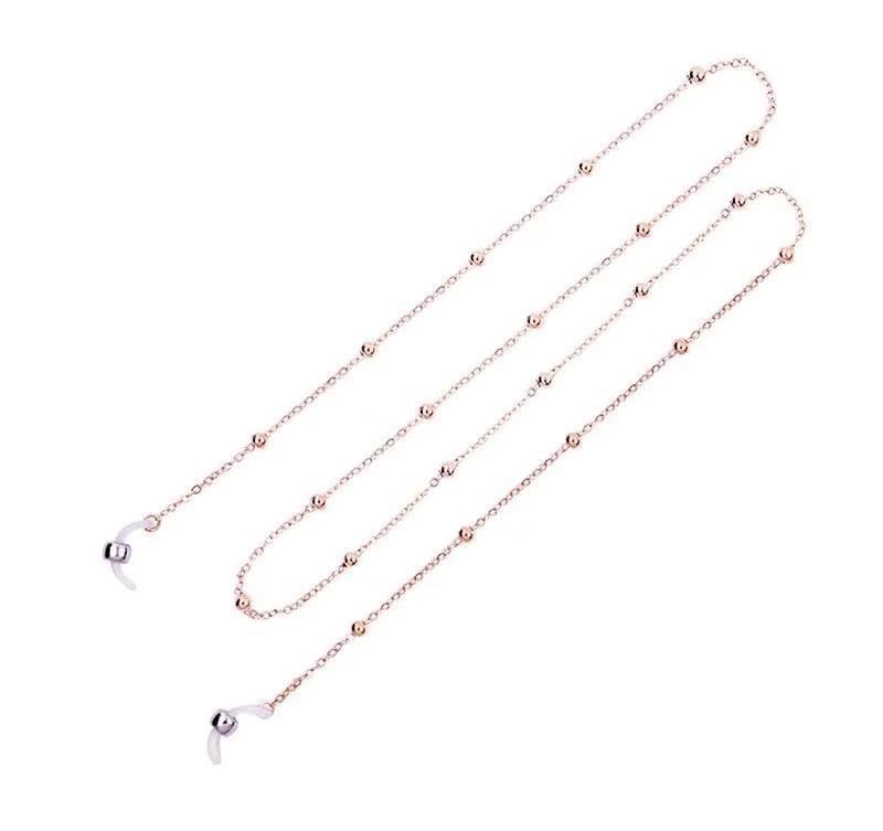 LuxeChain – Versatile Eyewear & Mask Holder