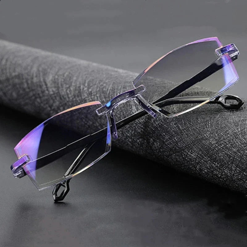Titanium Lux Vision Multifocal Glasses New
