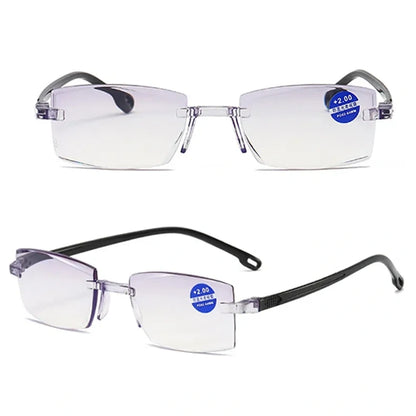 Titanium Lux Vision Multifocal Glasses New