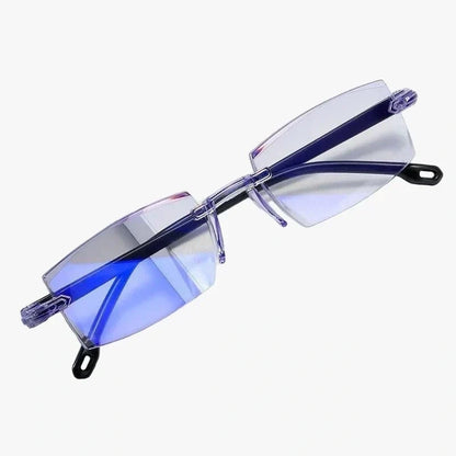 Titanium Lux Vision Multifocal Glasses New