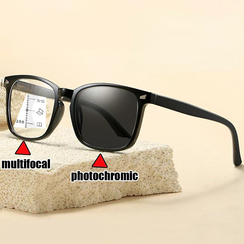 Sunshade Vision Multifocal Glasses New