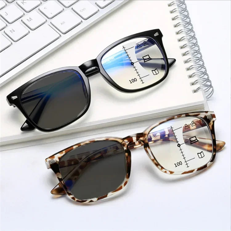 Sunshade Vision Multifocal Glasses New