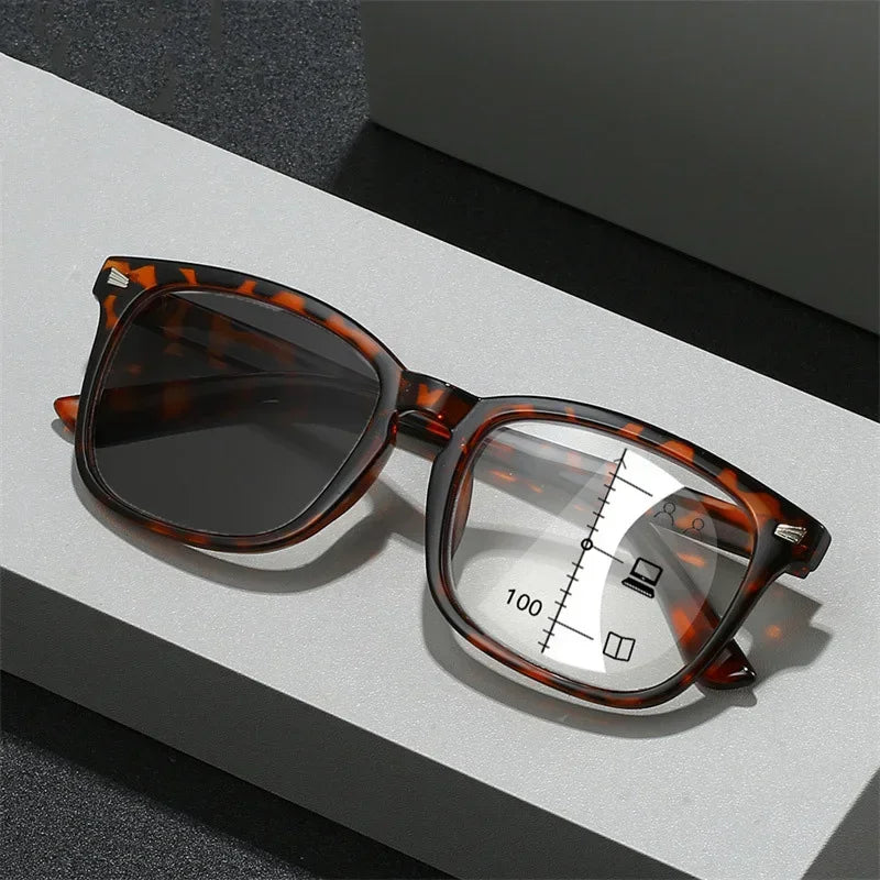 Sunshade Vision Multifocal Glasses New