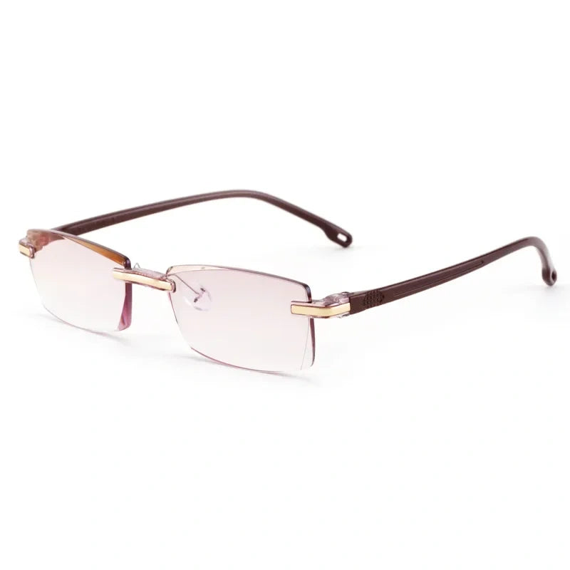 Titanium Lux Vision Multifocal Glasses New