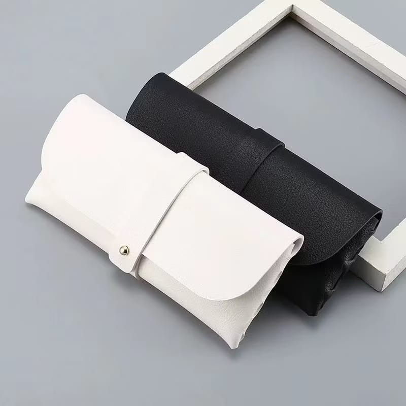 Classic Leather Glasses Case – Elegant & Durable