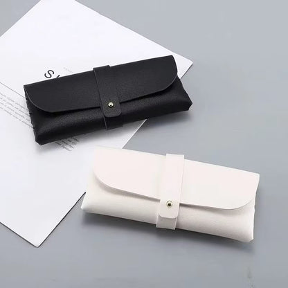 Classic Leather Glasses Case – Elegant & Durable