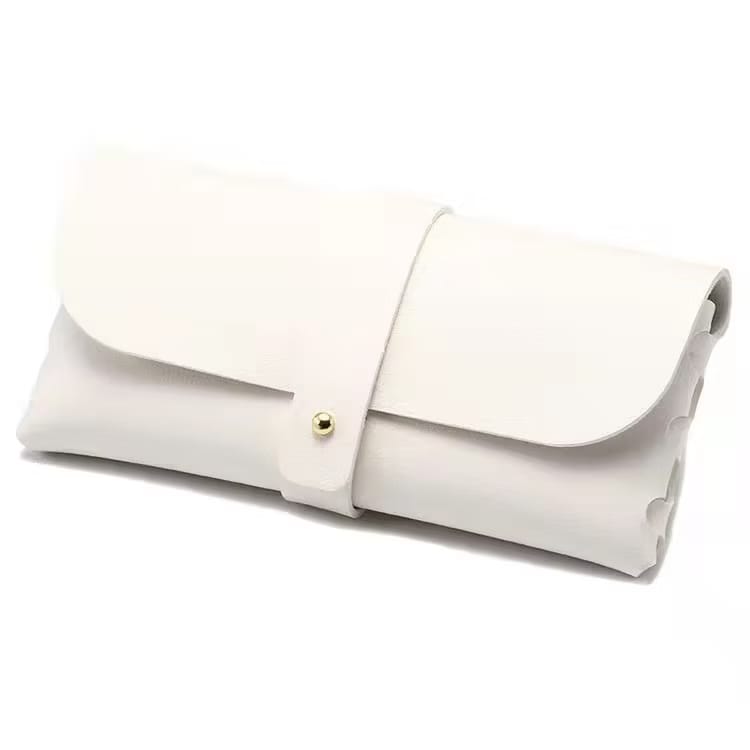 Classic Leather Glasses Case – Elegant & Durable