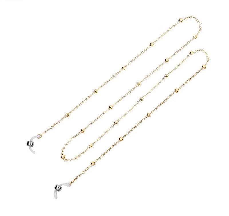 LuxeChain – Versatile Eyewear & Mask Holder