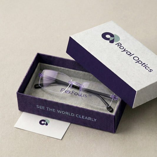 Titanium Lux Vision Multifocal Glasses